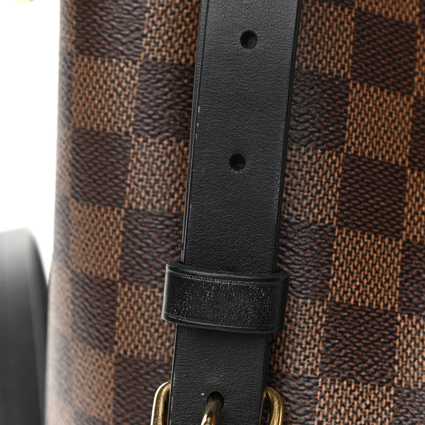 Damier Ebene Odeon Tote MM Black