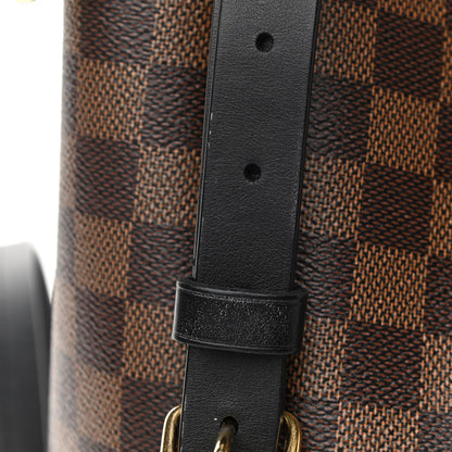 Louis Vuitton Damier Ebene Odeon Tote MM Black 11 of 14
