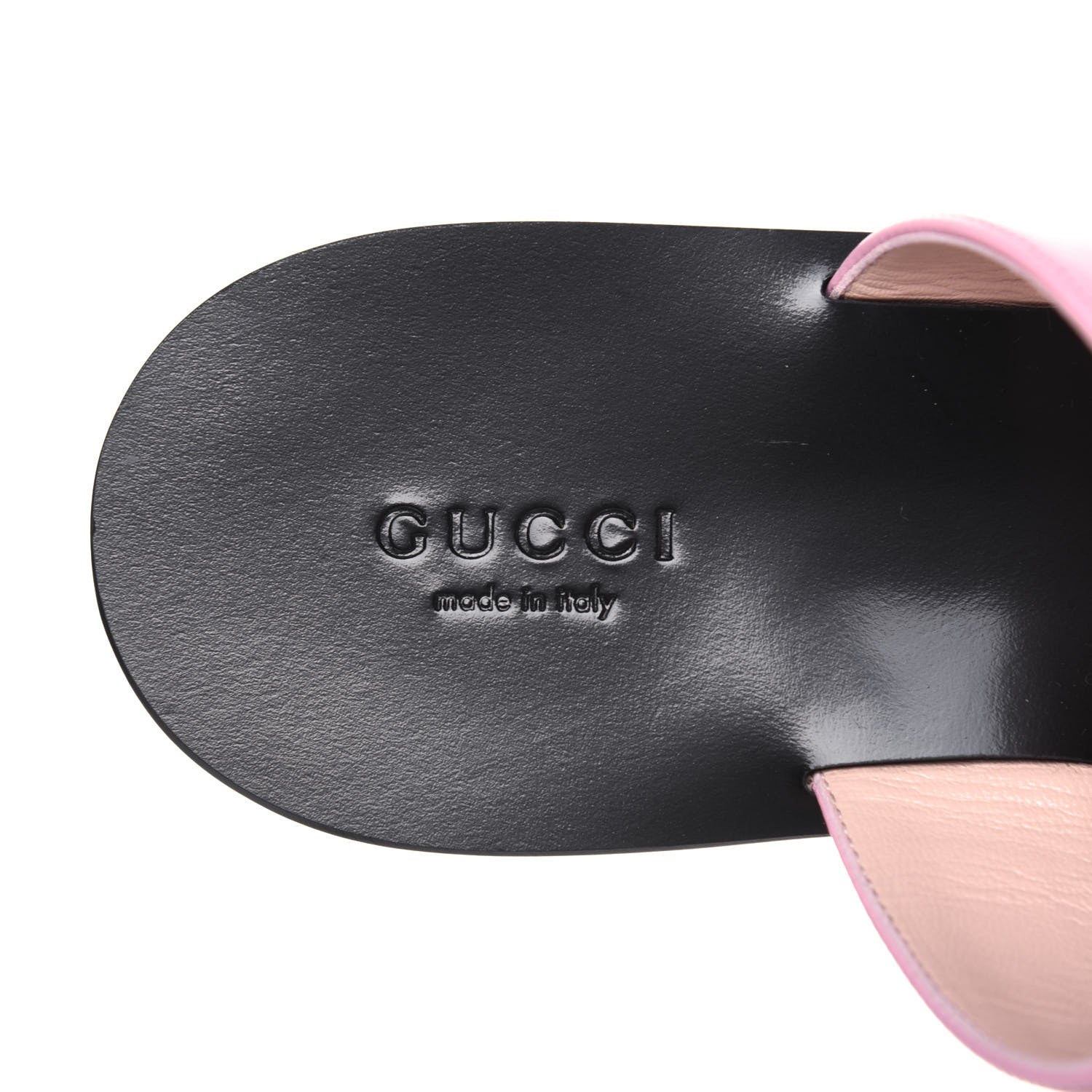 Gucci Calfskin GG Marmont Thong Sandals 38.5 Wild Rose 7 of 7