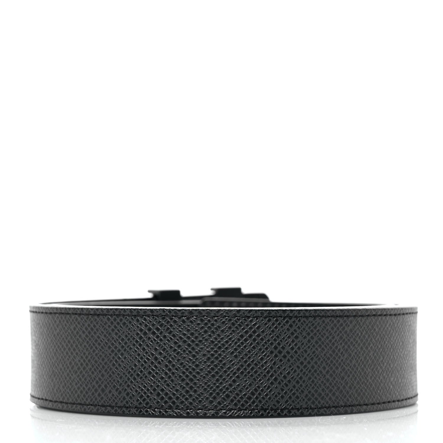 Louis Vuitton Taiga 35mm LV Initiales Belt 110 44 Ardoise 2 of 7