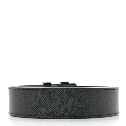 Louis Vuitton Taiga 35mm LV Initiales Belt 110 44 Ardoise 2 of 7