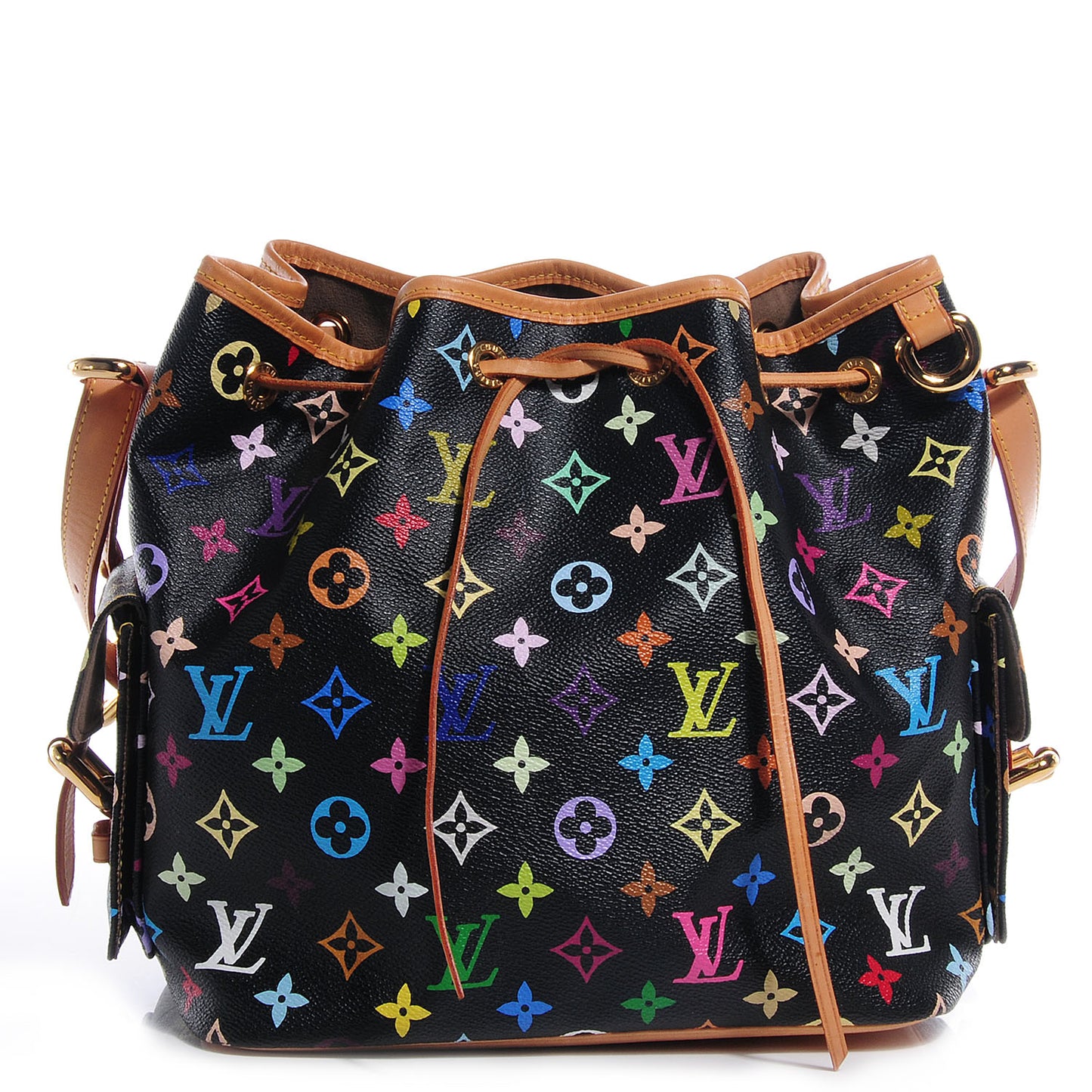 Monogram Multicolor Petit Noe Black