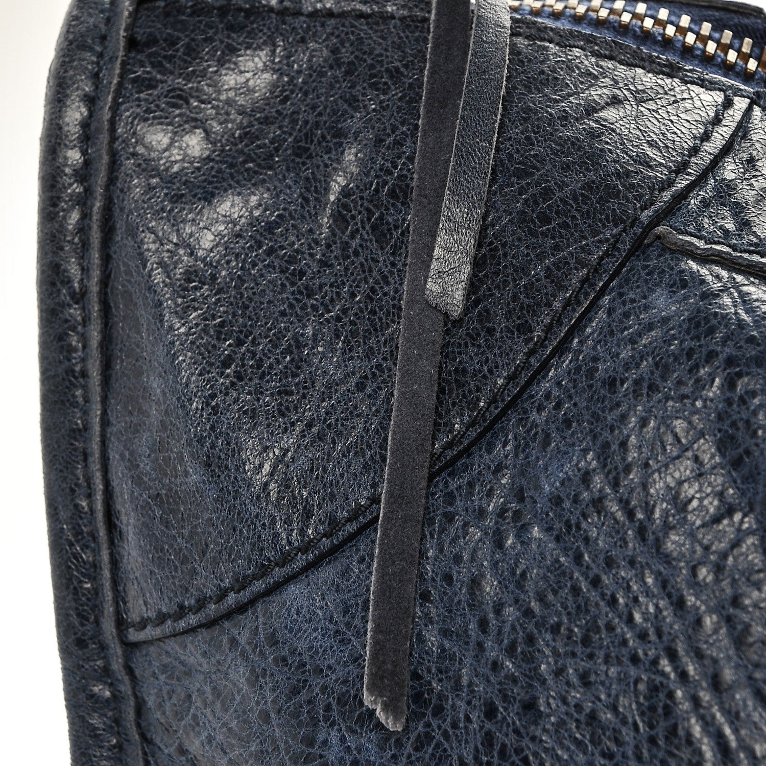 Balenciaga Chevre Classic Hardware Weekender Bleu Roi 8 of 10