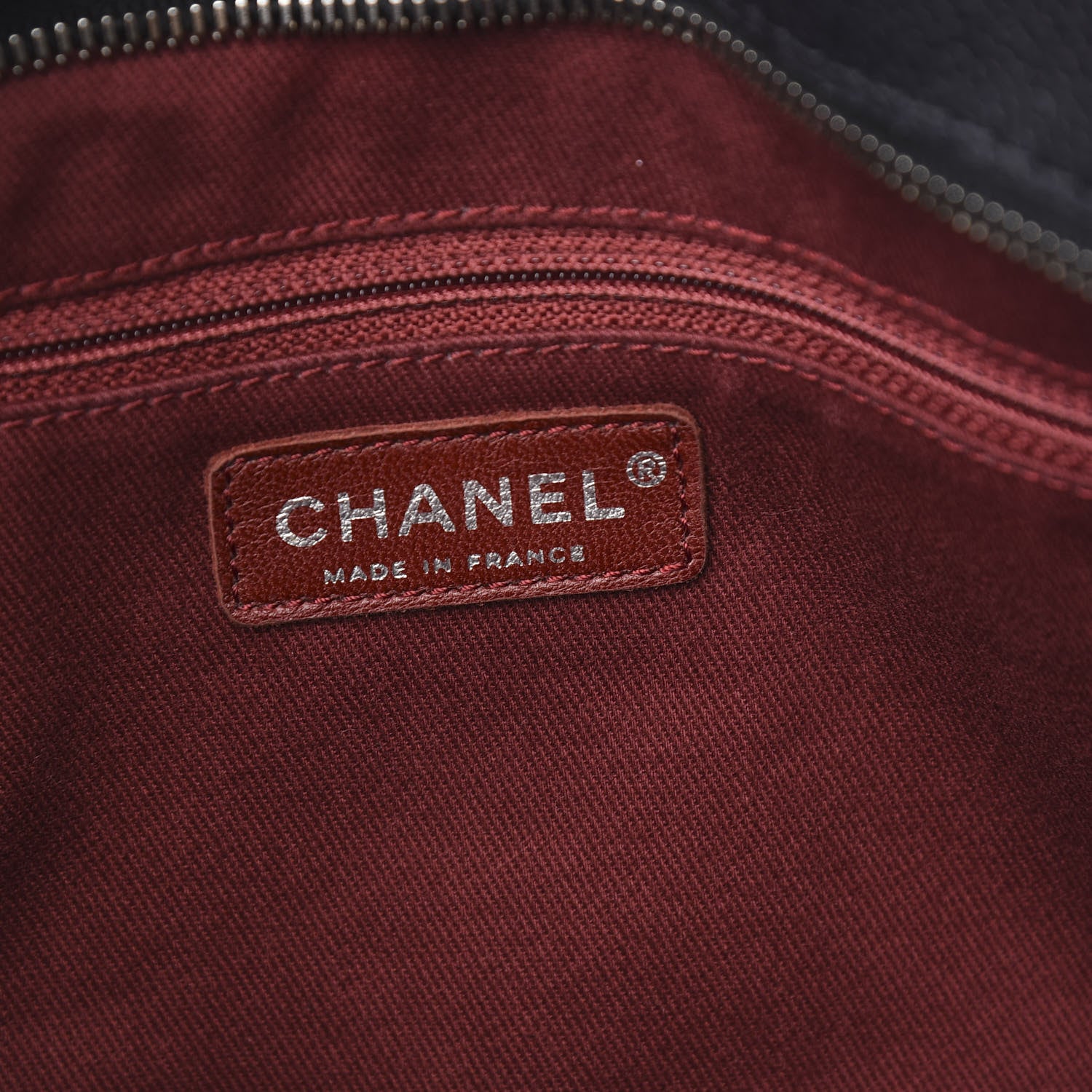 Chanel Caviar Large CC Tuck Tote Black 6 of 11