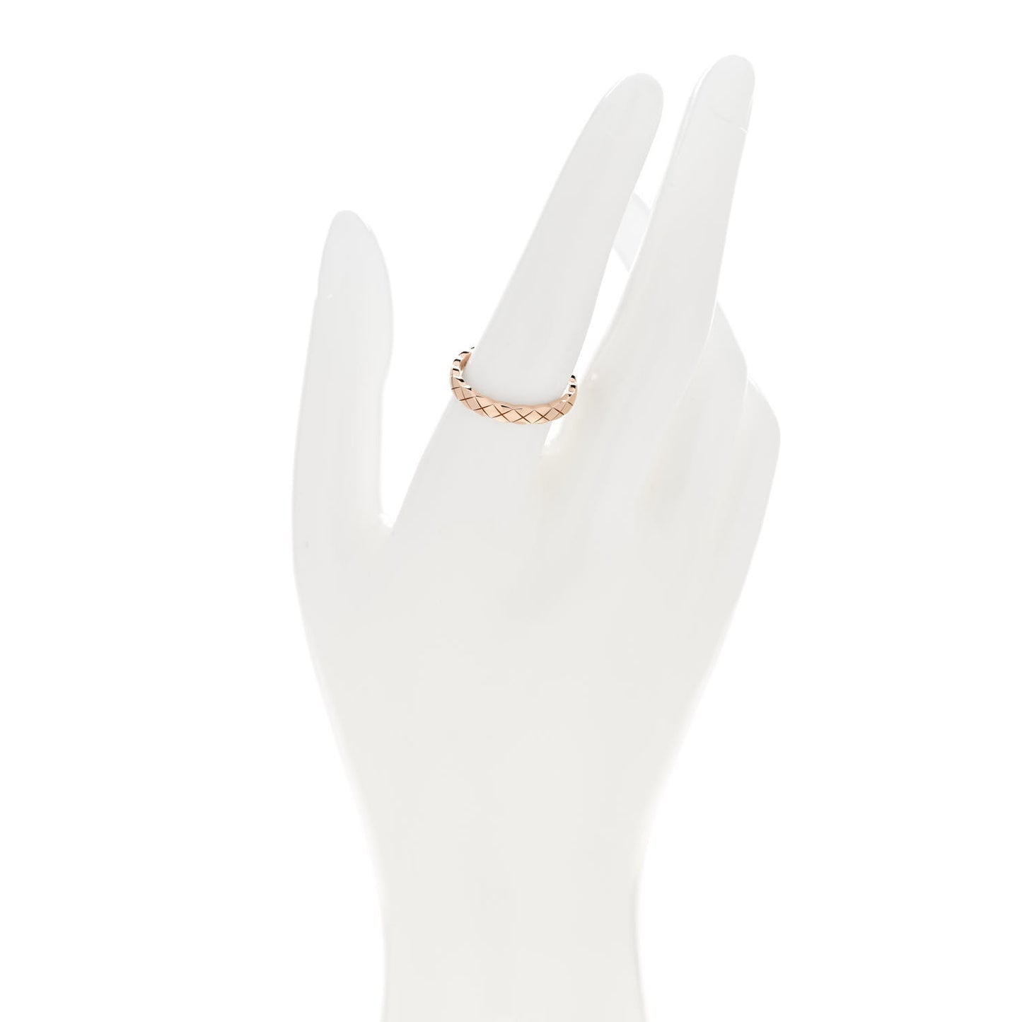 18K Beige Gold Mini Coco Crush Ring 57 8