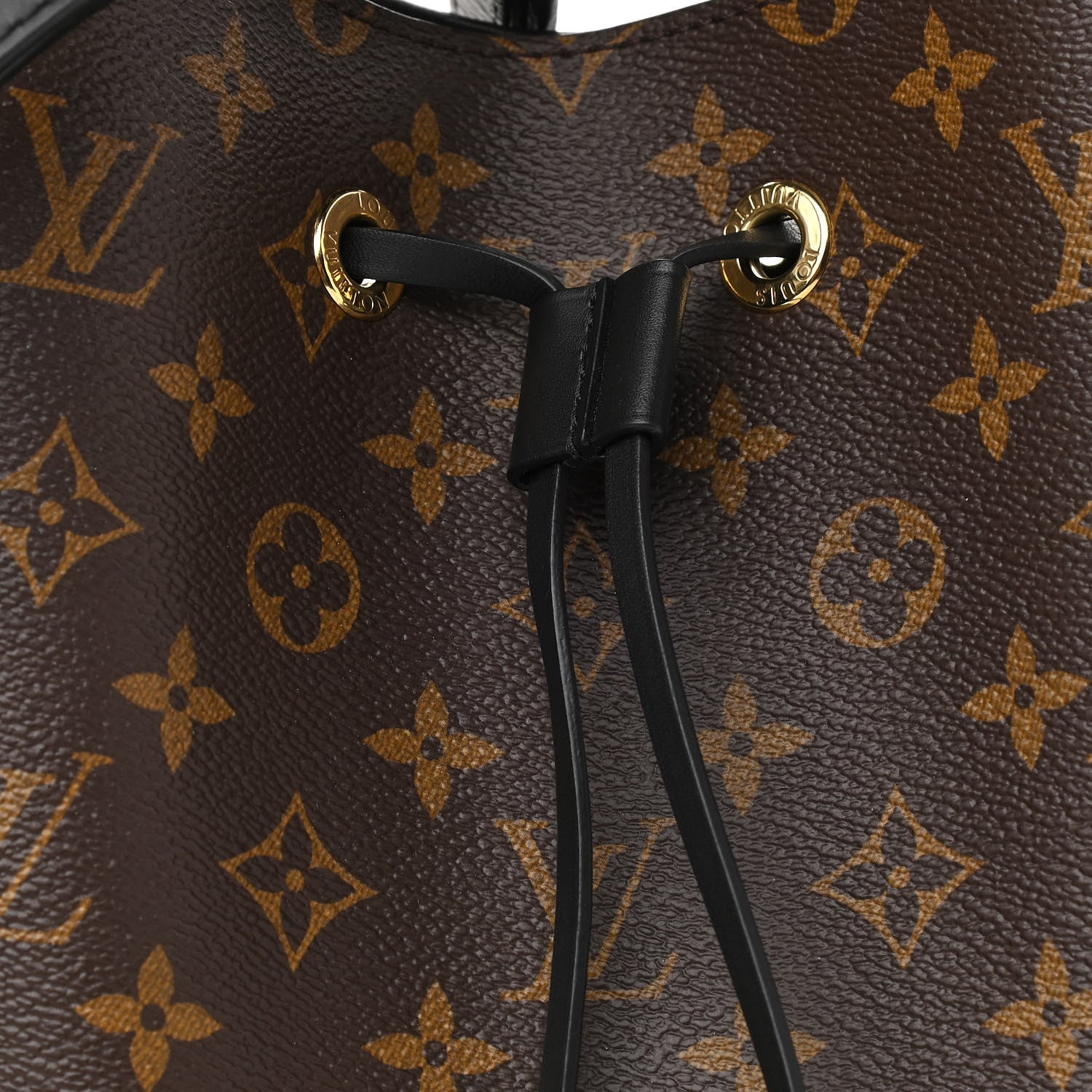 Louis Vuitton Monogram Neonoe MM Black 7 of 10
