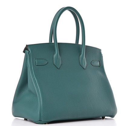 Hermes Togo Birkin 30 Malachite 3 of 11