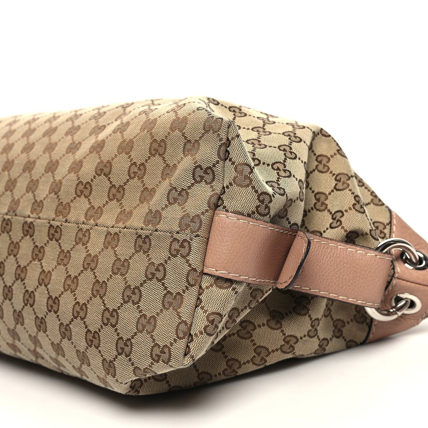 Monogram Bamboo Bar Medium Tote Blush