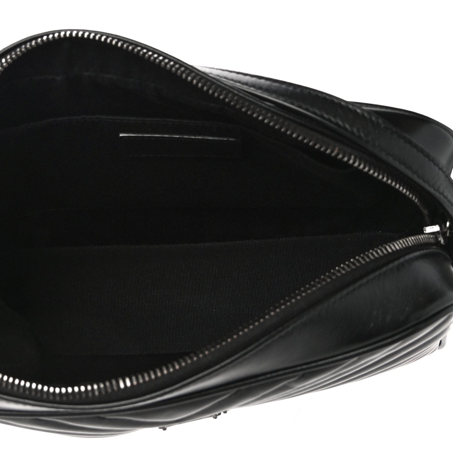 Calfskin Matelasse Monogram Lou Camera Bag Black