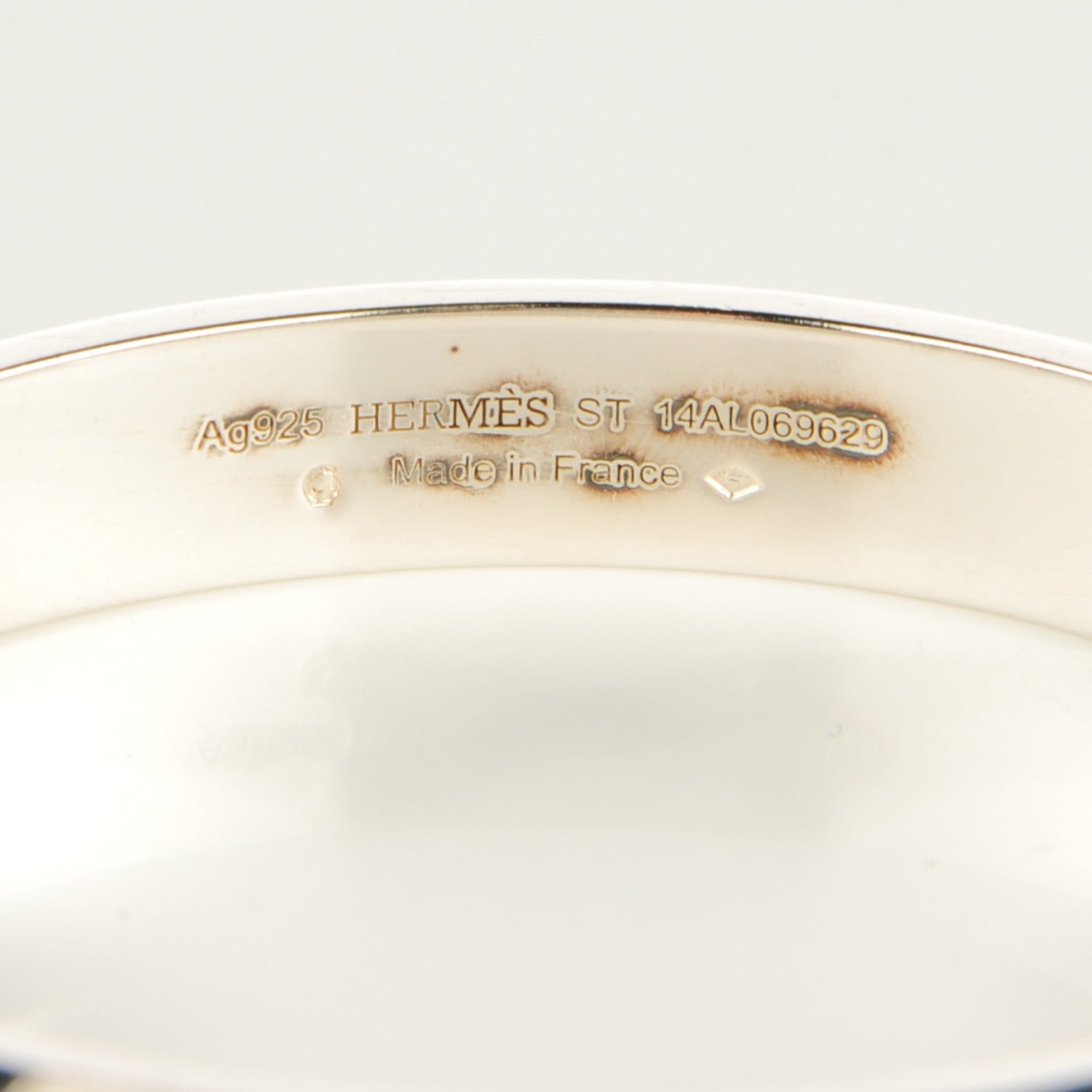 Hermes Sterling Silver PM Collier De Chien Bracelet ST 3 of 6