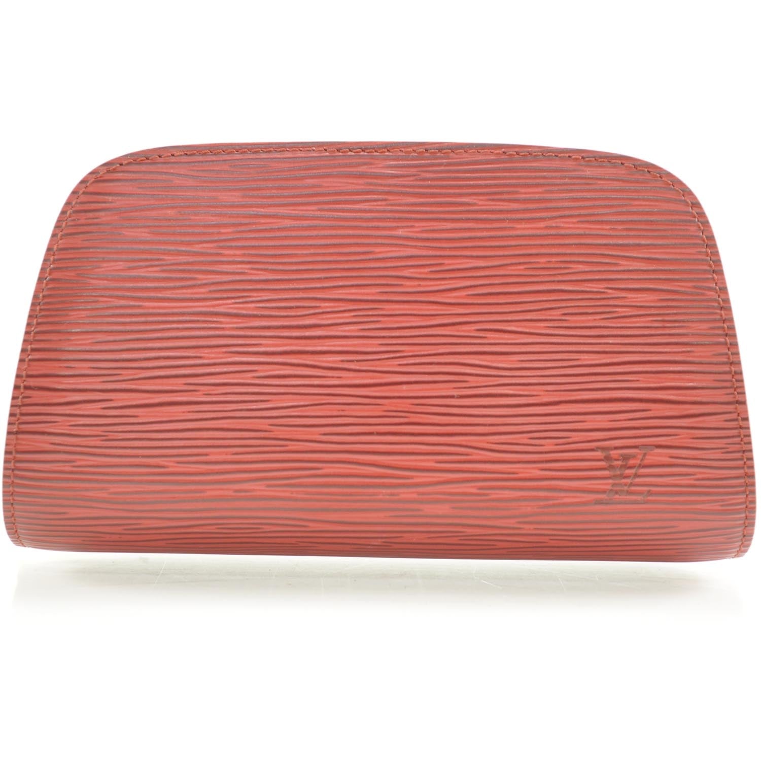 Louis Vuitton Epi Dauphine Cosmetic Pouch Red 1 of 8