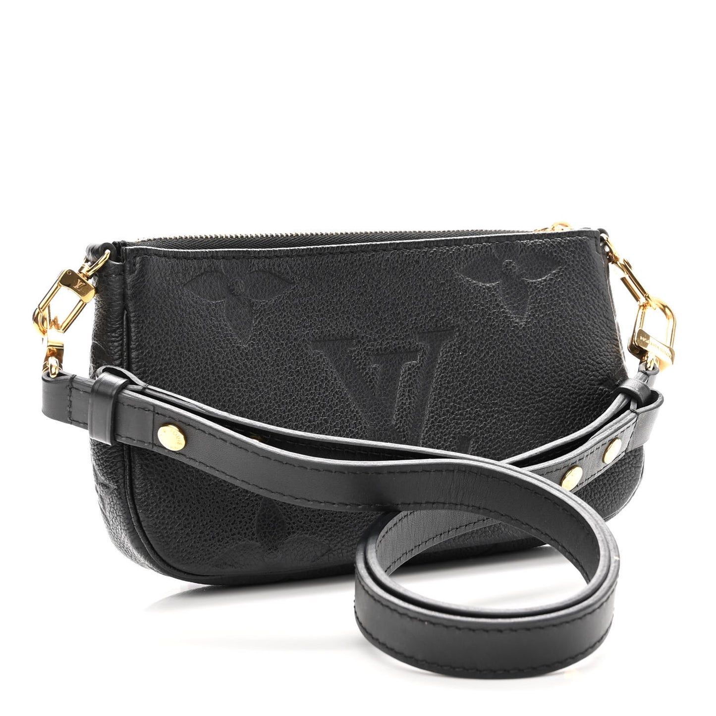 Empreinte Monogram Giant Multi Pochette Accessories Large Pochette Black