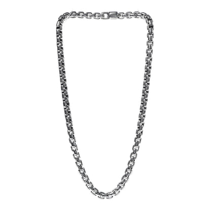 David Yurman Sterling Silver 7.5mm Box Chain Necklace 20" 3 of 4