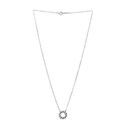 Tiffany Platinum Diamond .60ct Round Jazz Pendant Necklace 3 of 7
