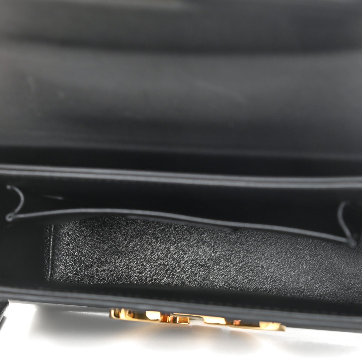 Crackled Lambskin 30 Montaigne Box Bag Black