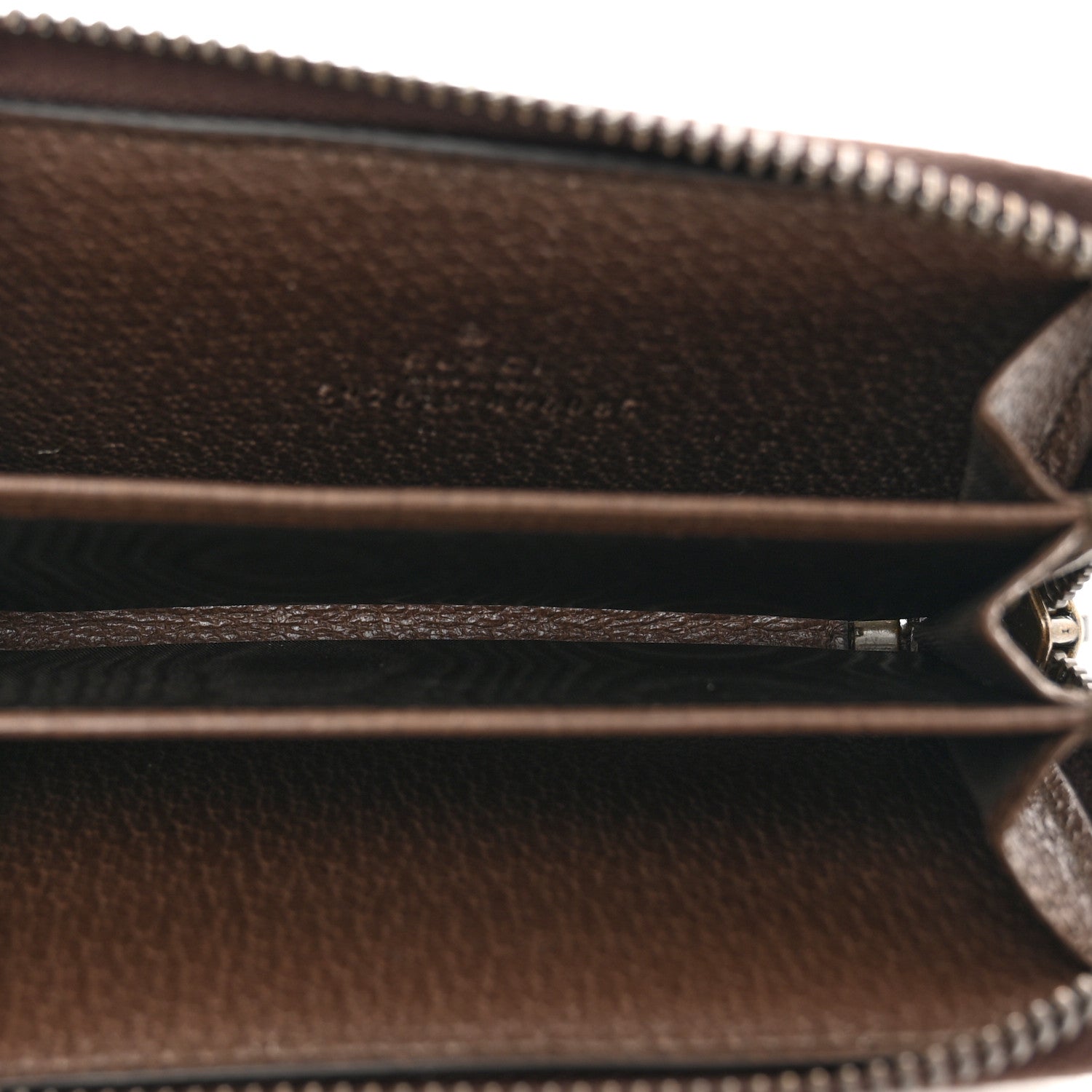 Gucci GG Supreme Web Ophidia Zip Around Card Case Brown 5 of 8