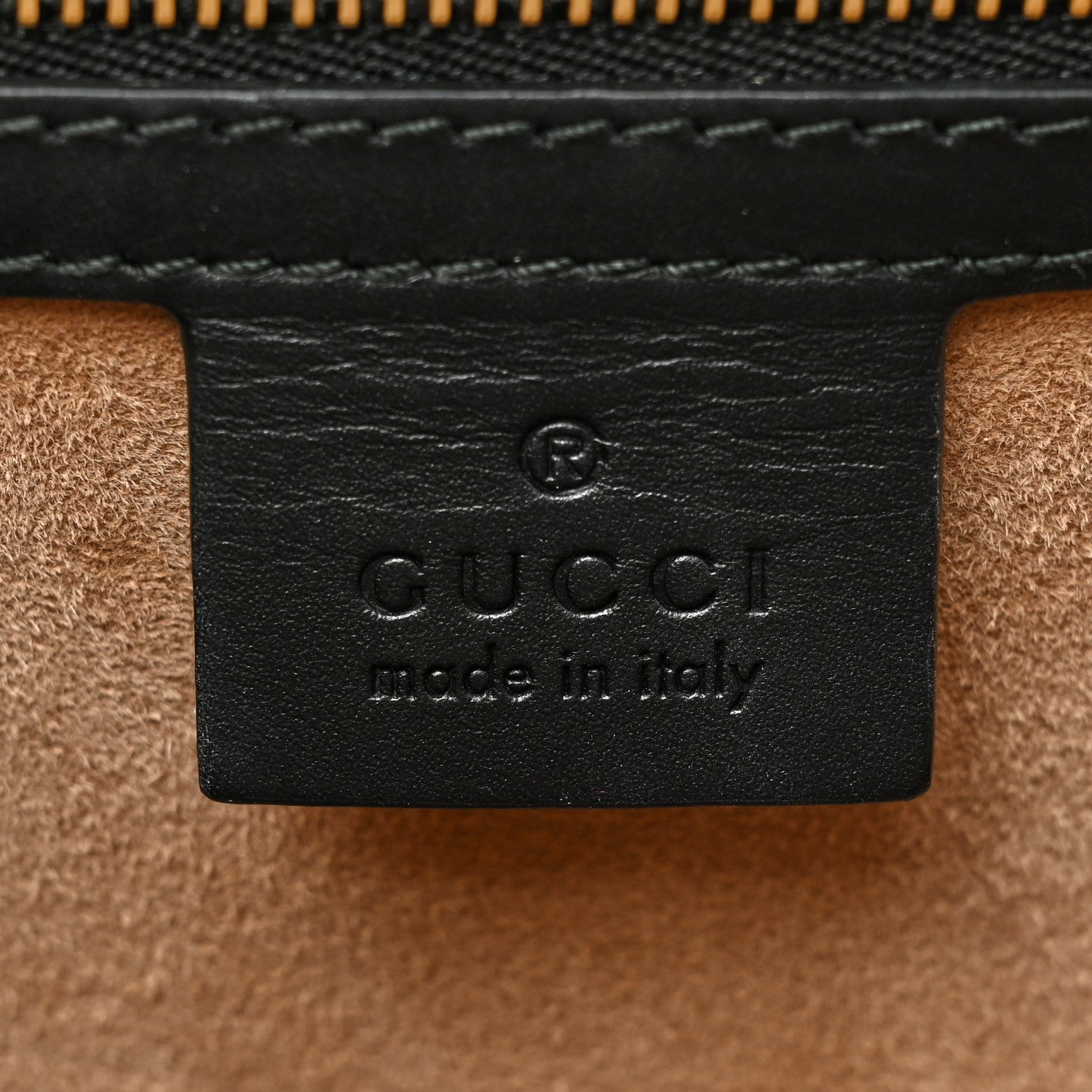 Gucci Calfskin Small Sylvie Shoulder Bag Black 6 of 12