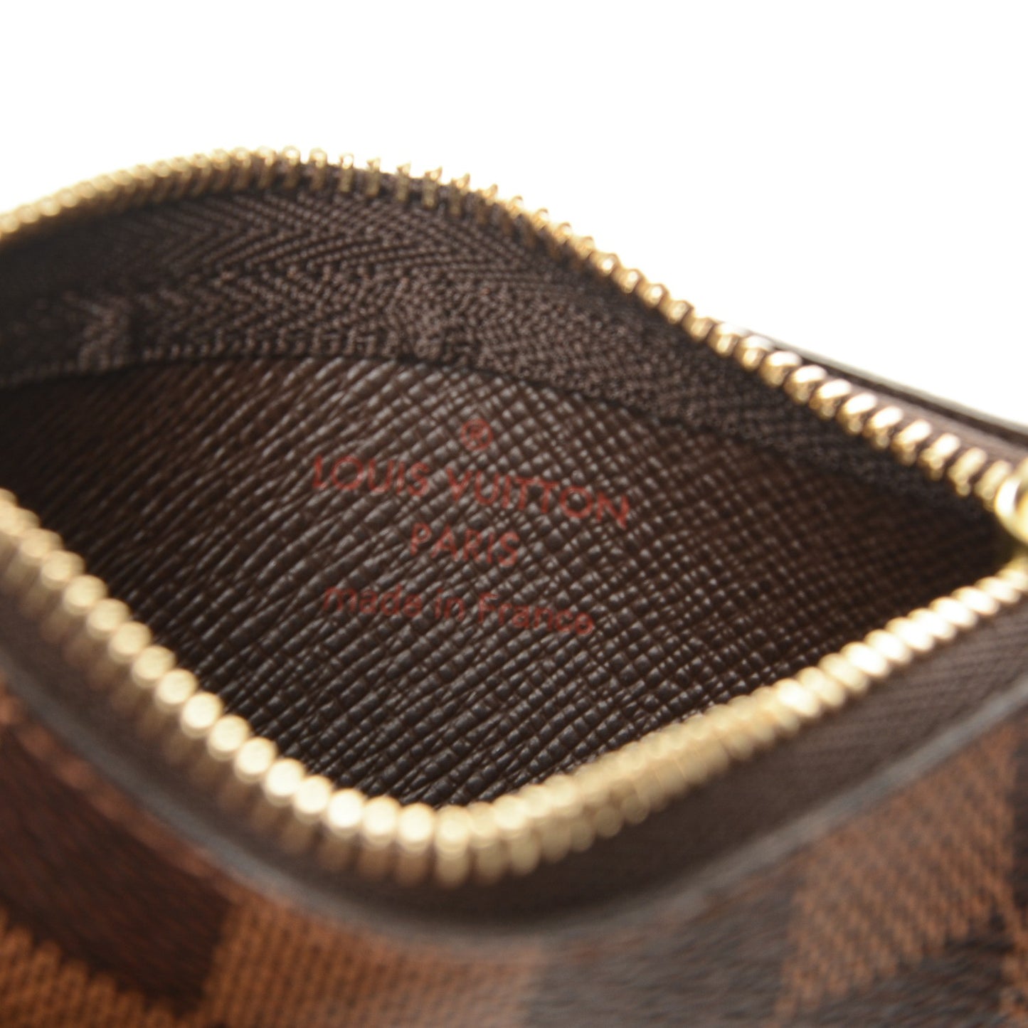 Damier Ebene Key Pouch