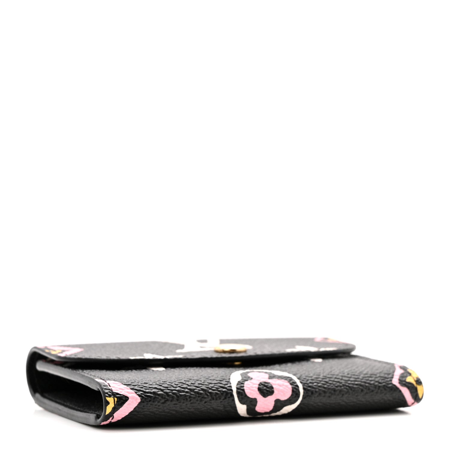 Louis Vuitton Monogram Giant Wild At Heart Rosalie Coin Purse Black 4 of 6
