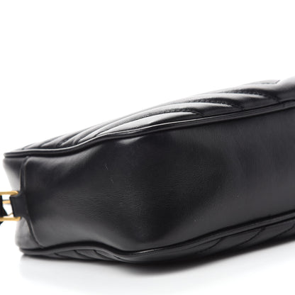 Saint Laurent Calfskin Matelasse Monogram Lou Camera Bag Black 6 of 12