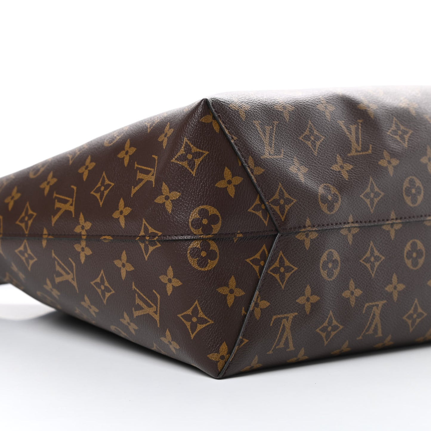 Monogram Flower Hobo Black