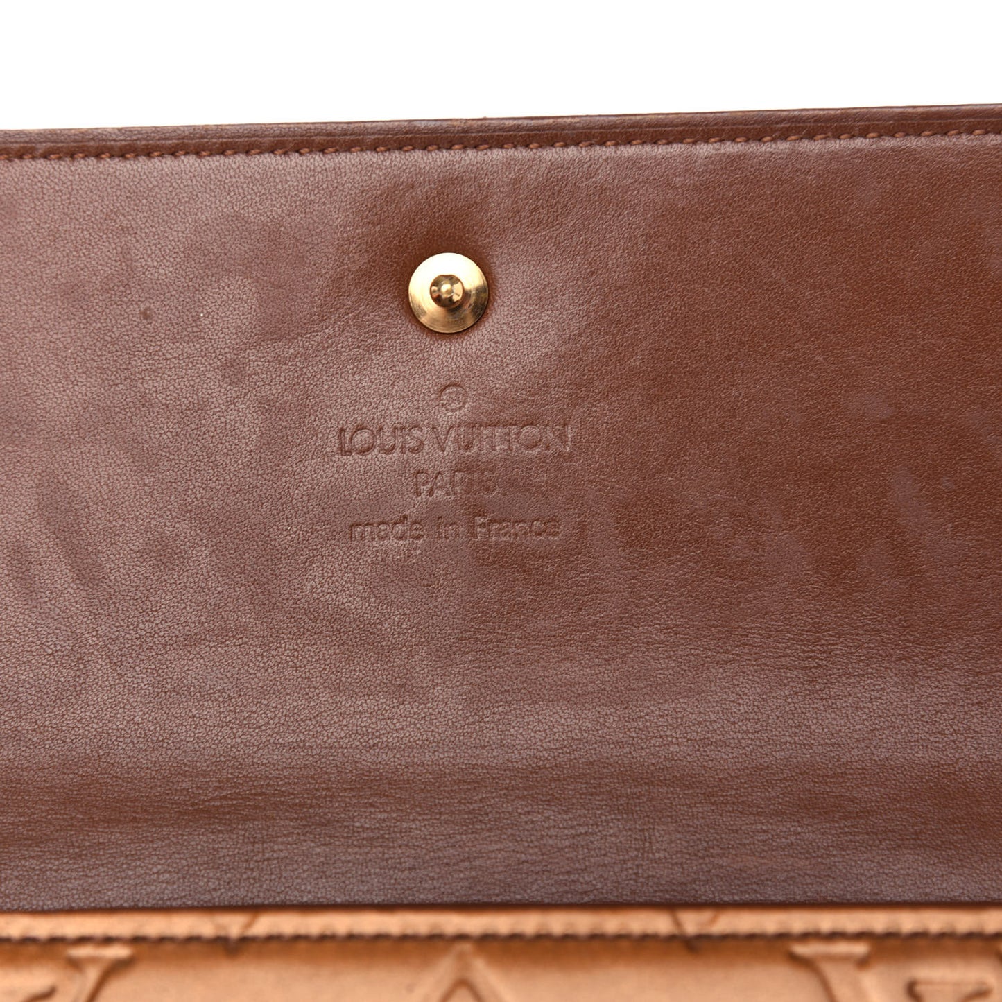 Vernis Porte Tresor International Wallet Bronze
