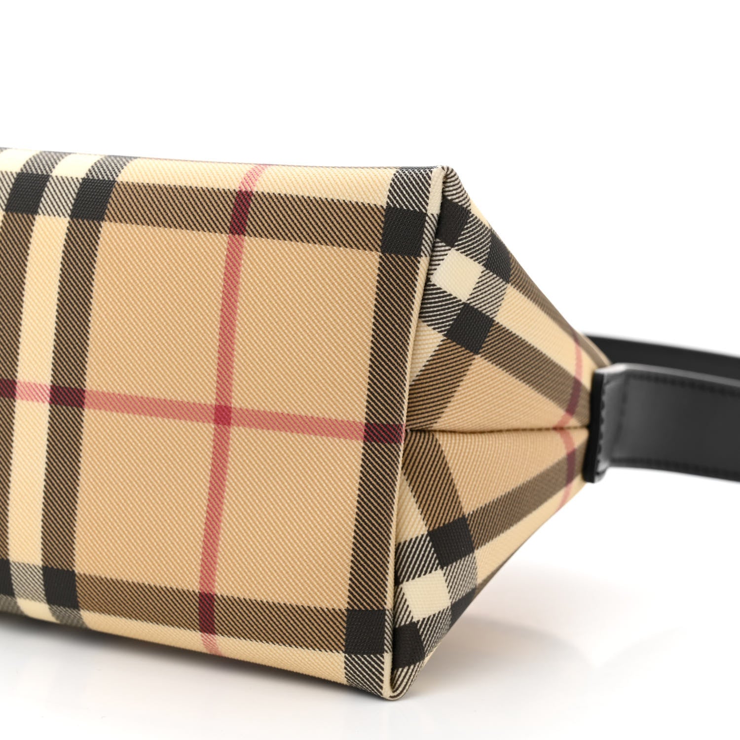 Burberry House Check Large Pochette Black 10 of 10
