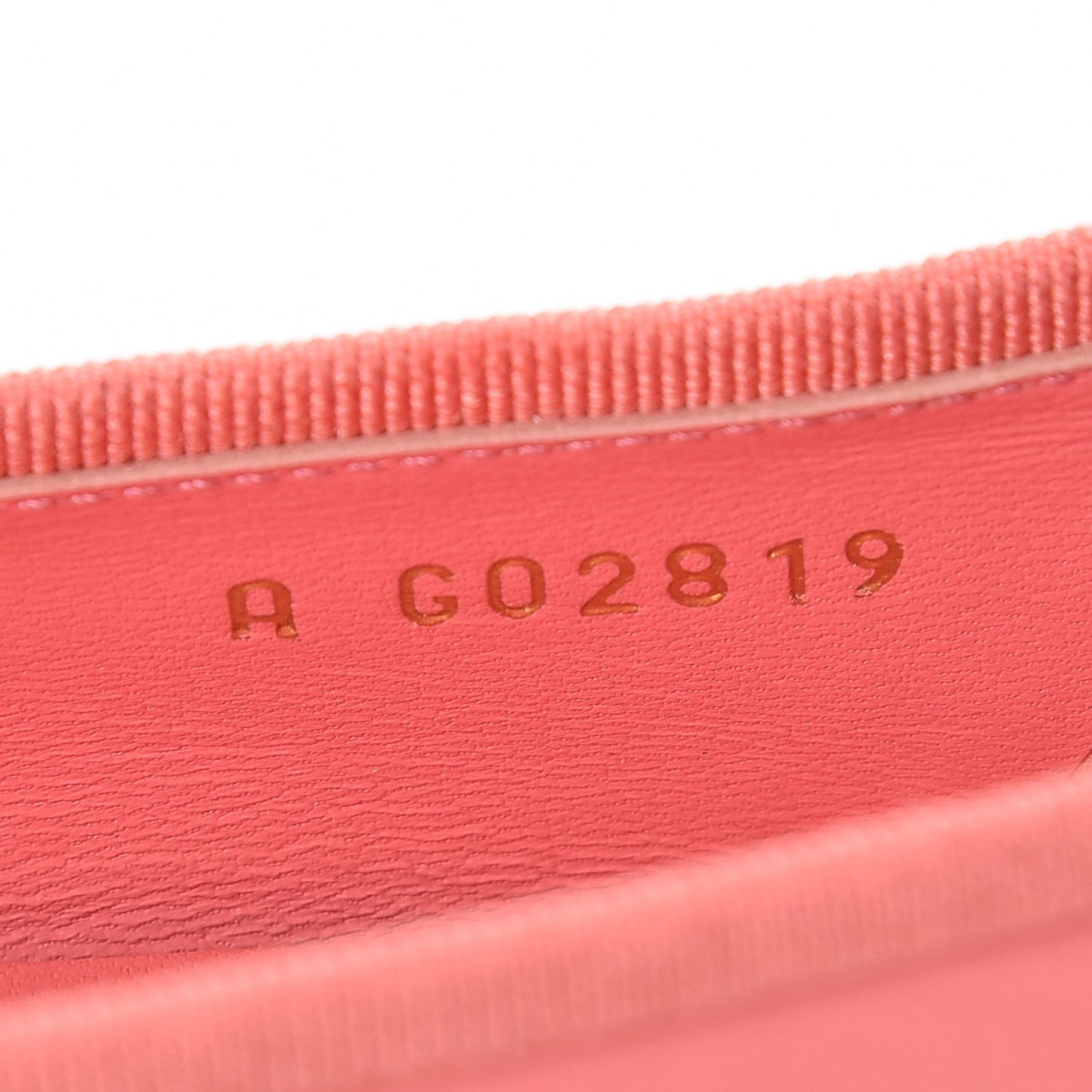 Goatskin Cap Toe CC Ballerina Flats 38 Pink
