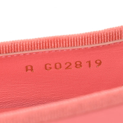 Chanel Goatskin Cap Toe CC Ballerina Flats 38 Pink 8 of 12