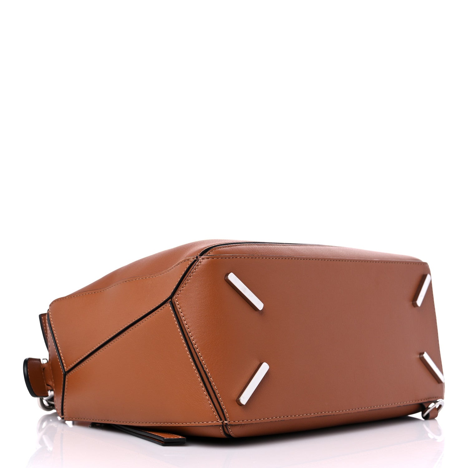 Loewe Calfskin Medium Puzzle Bag Tan 4 of 8