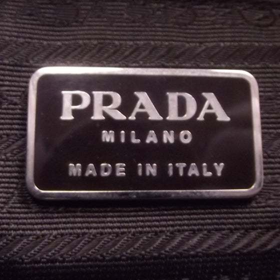Prada Tessuto Leather Chain Strap Tote 8 of 9