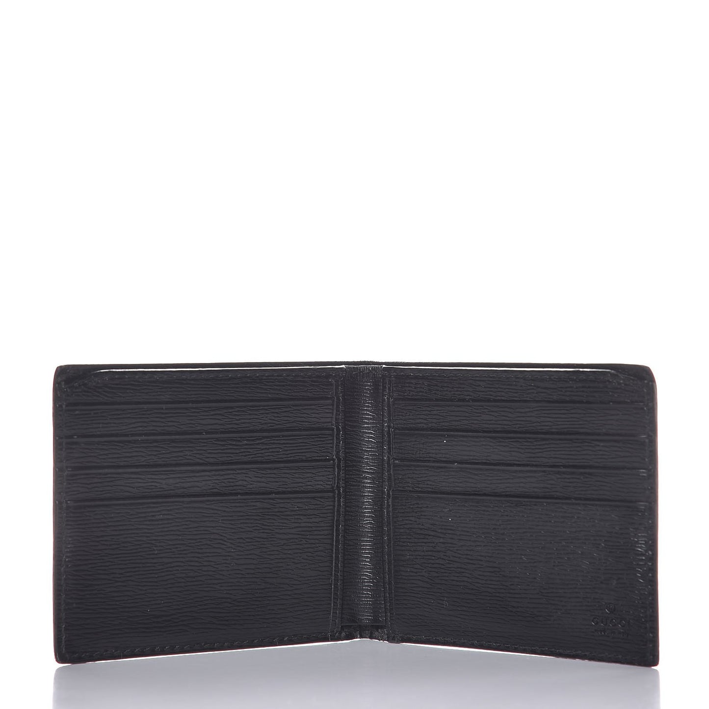 Shangai Calfskin Kingsnake Bi-Fold Wallet Black