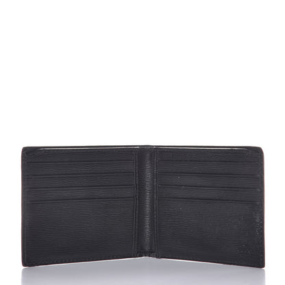 Gucci Shangai Calfskin Kingsnake Bi-Fold Wallet Black 5 of 7