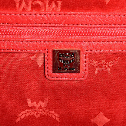MCM Visetos Large Sprinkle Stud Stark Backpack Corail 6 of 12