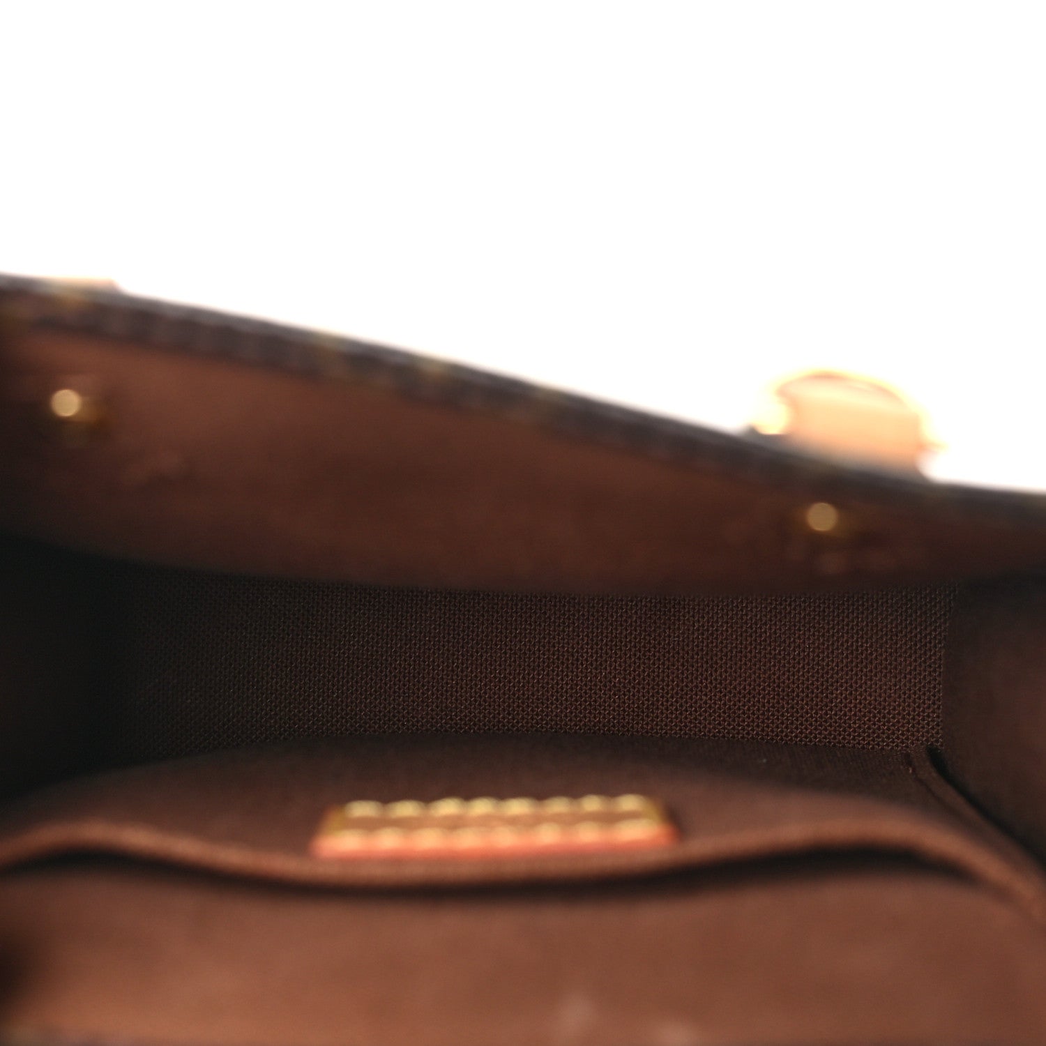 Louis Vuitton Monogram Petit Sac Plat 5 of 13
