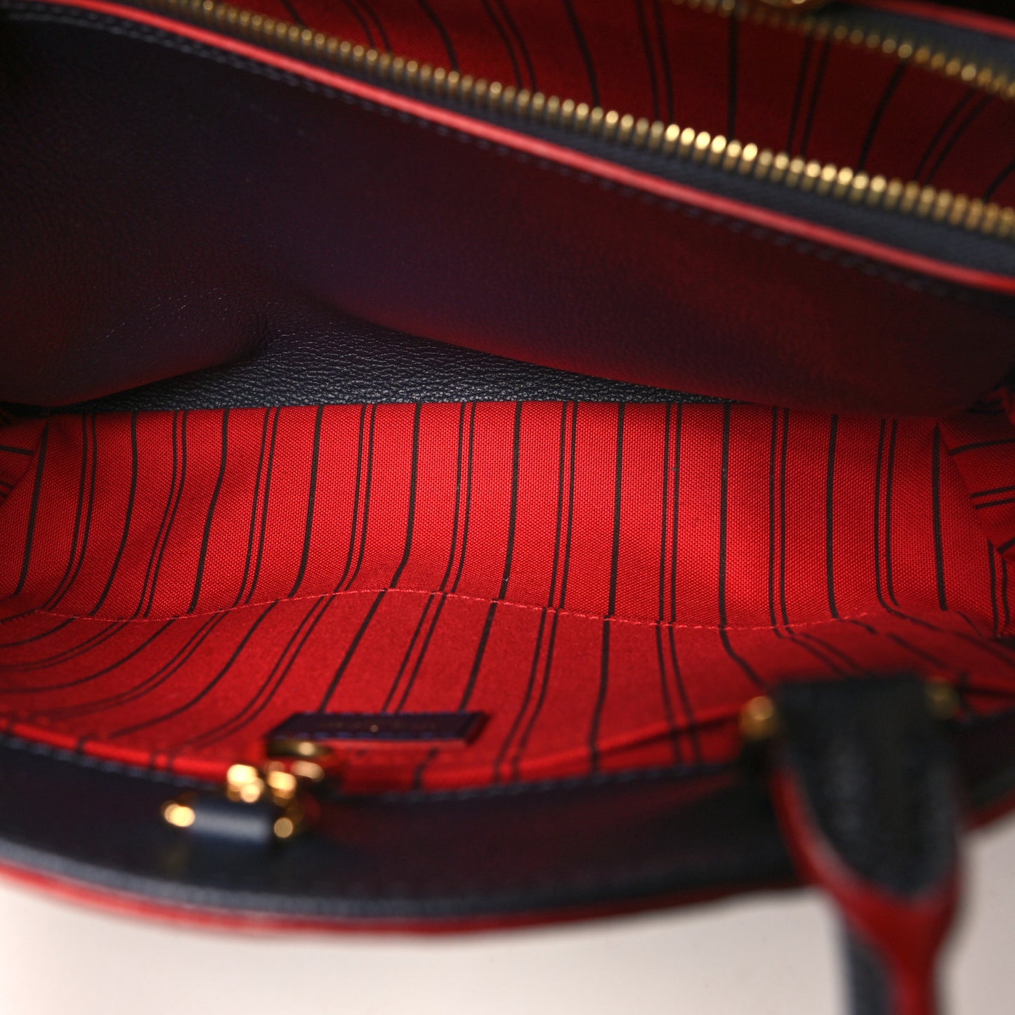 Empreinte Montaigne MM Marine Rouge