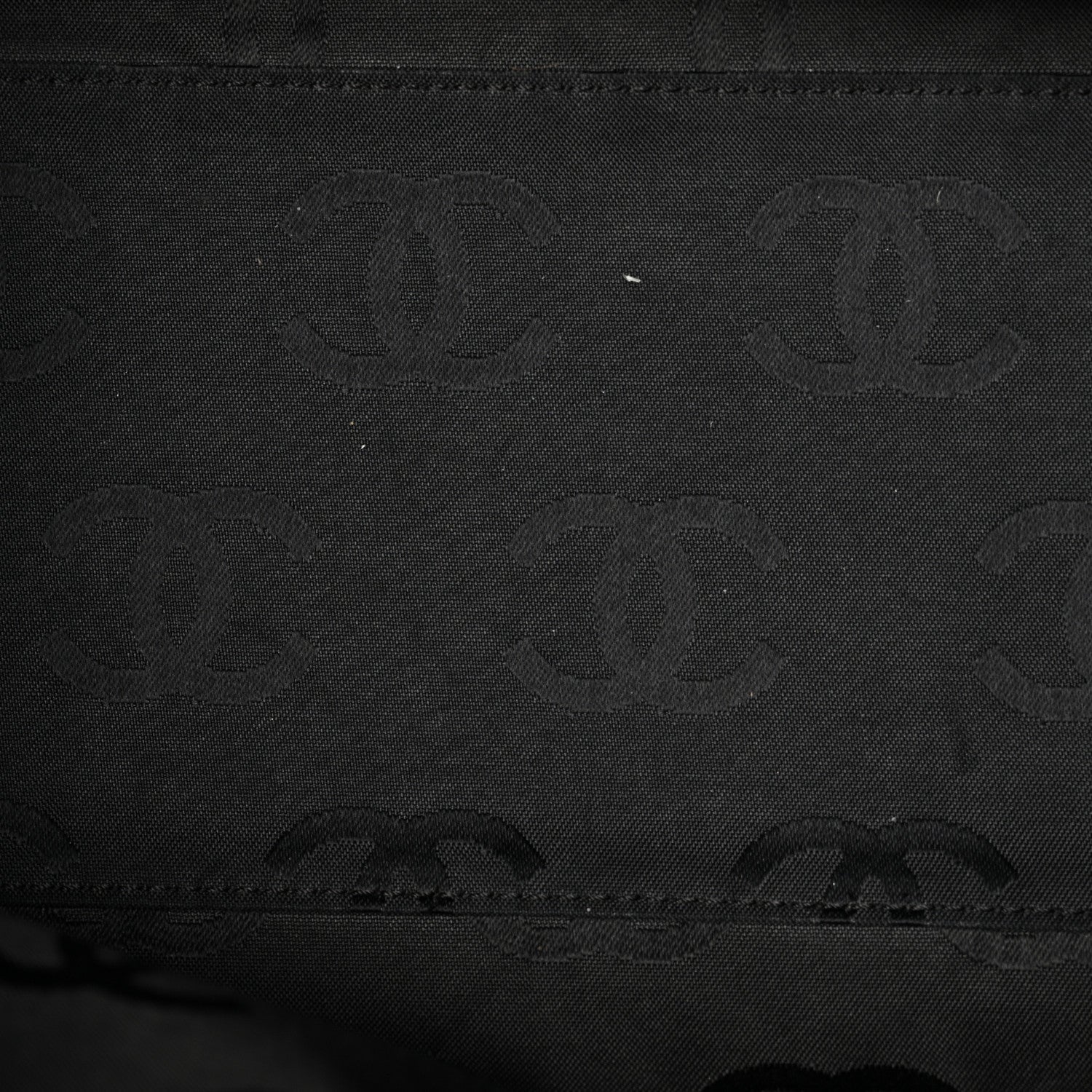 Chanel Calfskin Contrast Stitch Surpique Tote Black 12 of 14