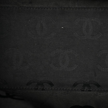 Chanel Calfskin Contrast Stitch Surpique Tote Black 12 of 14