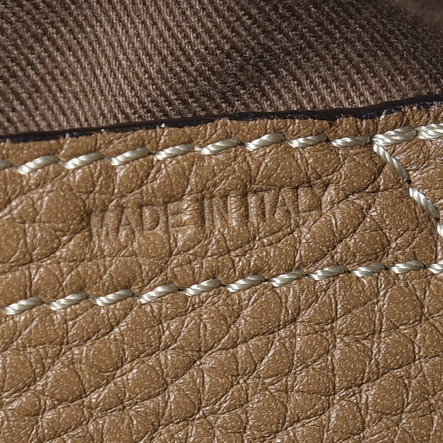 Calfskin Medium Marcie Round Crossbody Bag Nut