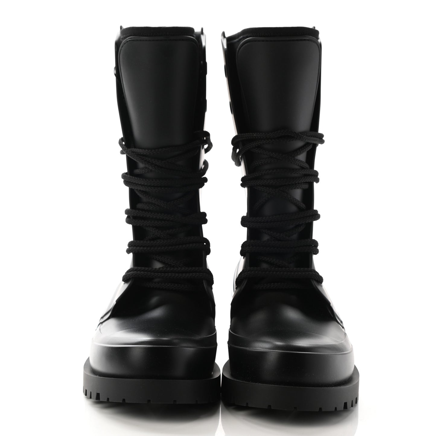 Rubber Diorcamp Low Boots 41 Black