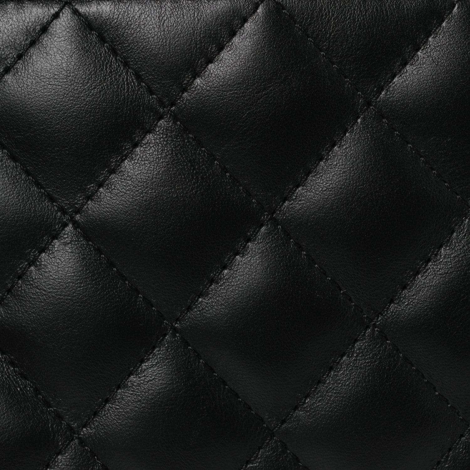 Chanel Calfskin Quilted Uniform Waist Belt Bag Black 9 of 12