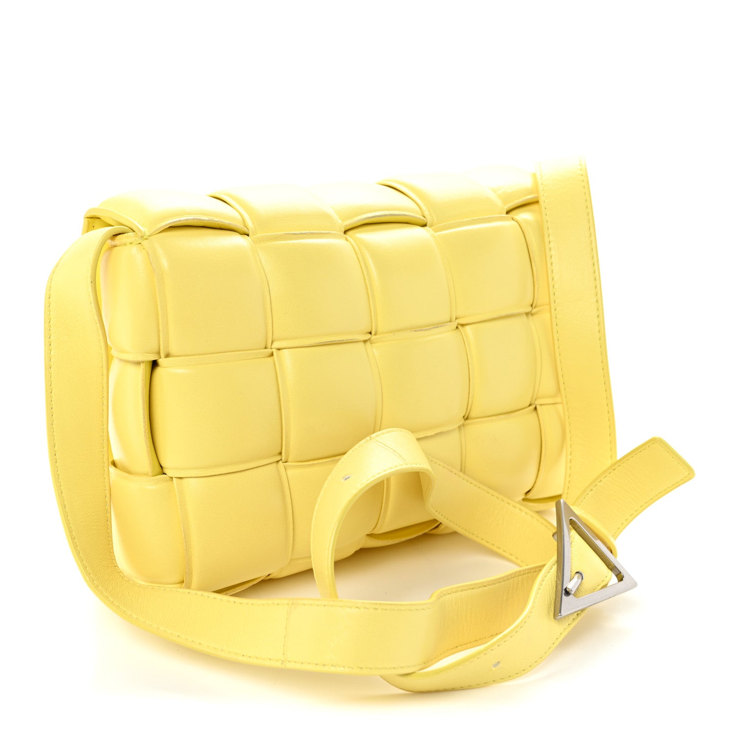 Bottega Veneta Nappa Maxi Intreccio Padded Cassette Crossbody Bag Sherbert 3 of 11