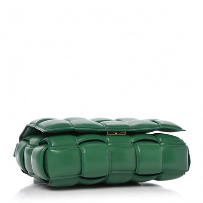 Bottega Veneta Nappa Maxi Intreccio Padded Cassette Crossbody Bag Racing Green 4 of 10
