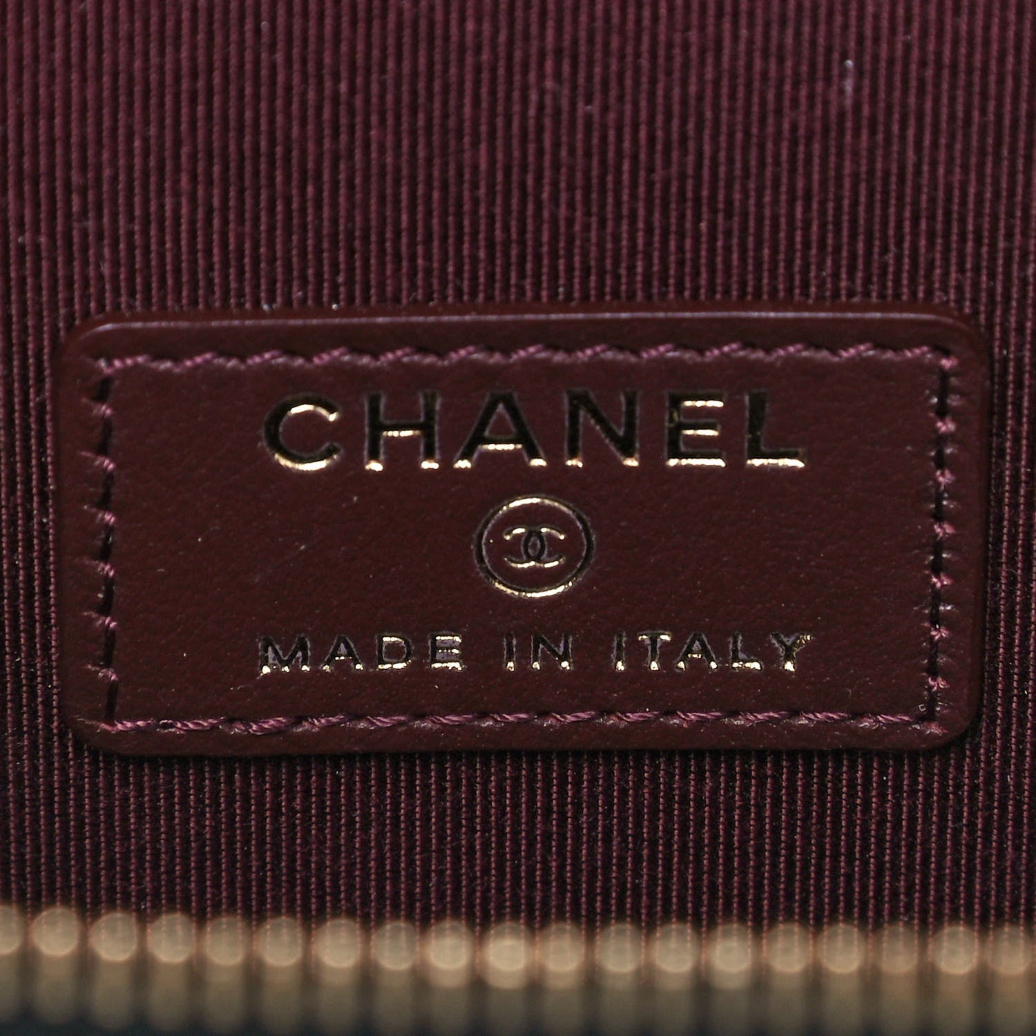 Chanel Caviar Quilted Mini Vanity Case With Chain Black 6 of 15