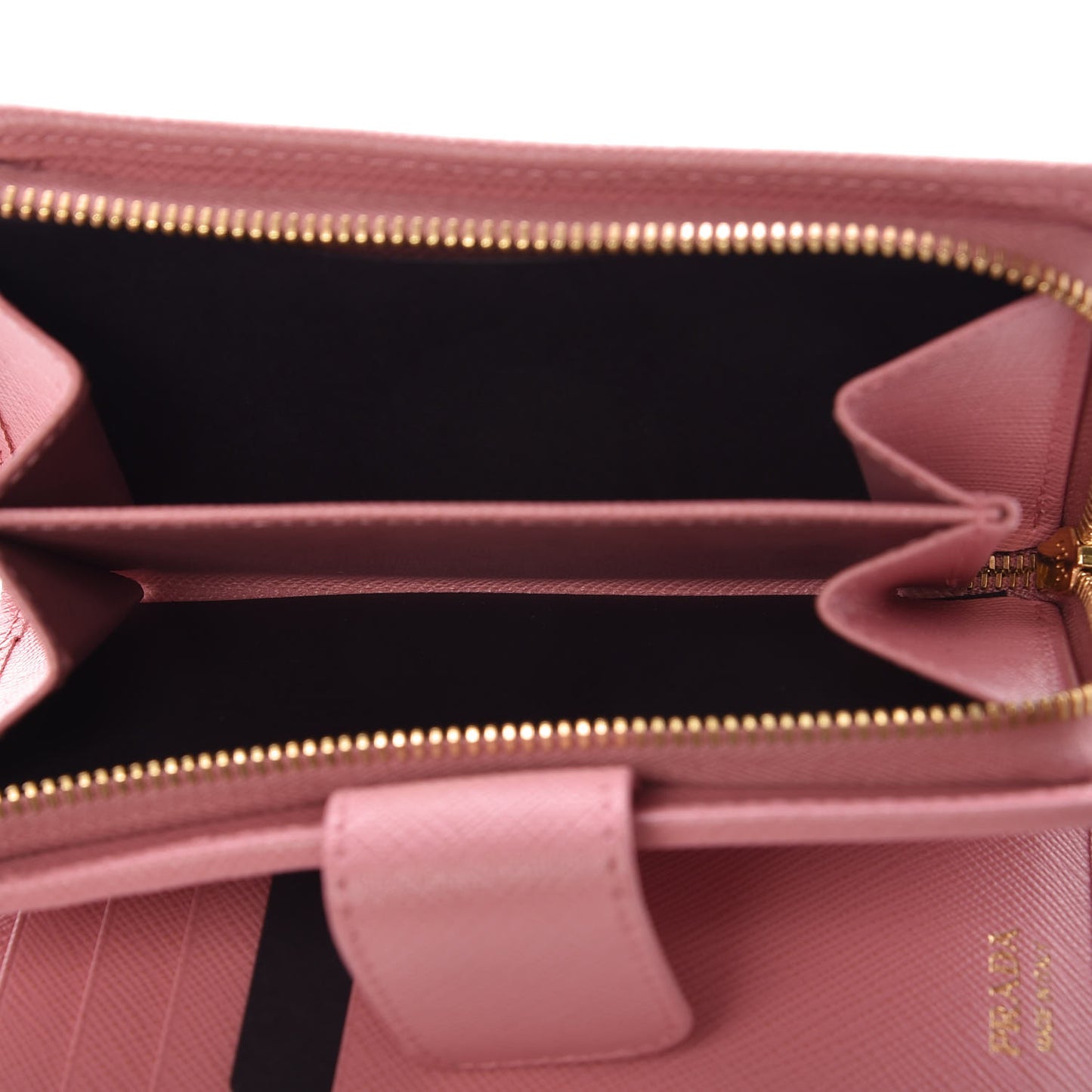 Saffiano Metal Compact Wallet Petalo