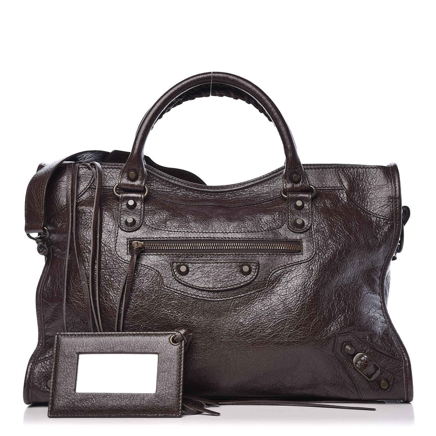 Balenciaga Agneau Classic Hardware City Charbon 1 of 10