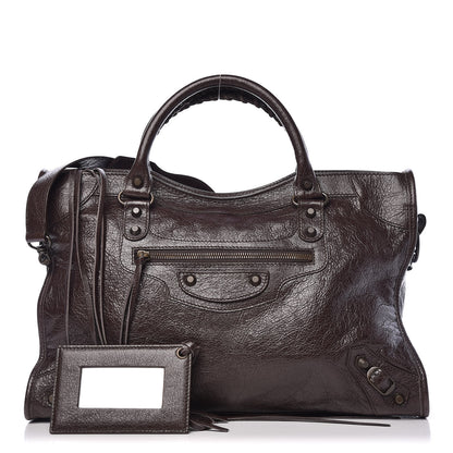 Balenciaga Agneau Classic Hardware City Charbon 1 of 10