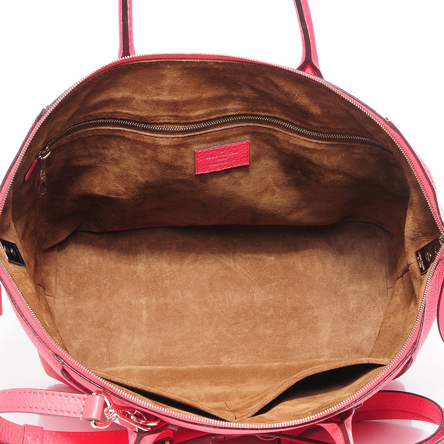 Cuir Taurillon Soft Lockit PM Rose Litchi