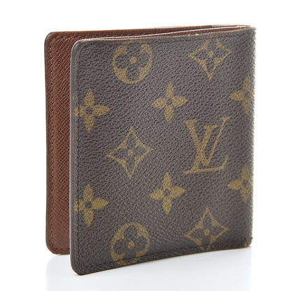 Louis Vuitton Monogram Mens Porte-Billets 3 Card Billfold Wallet 3 of 11