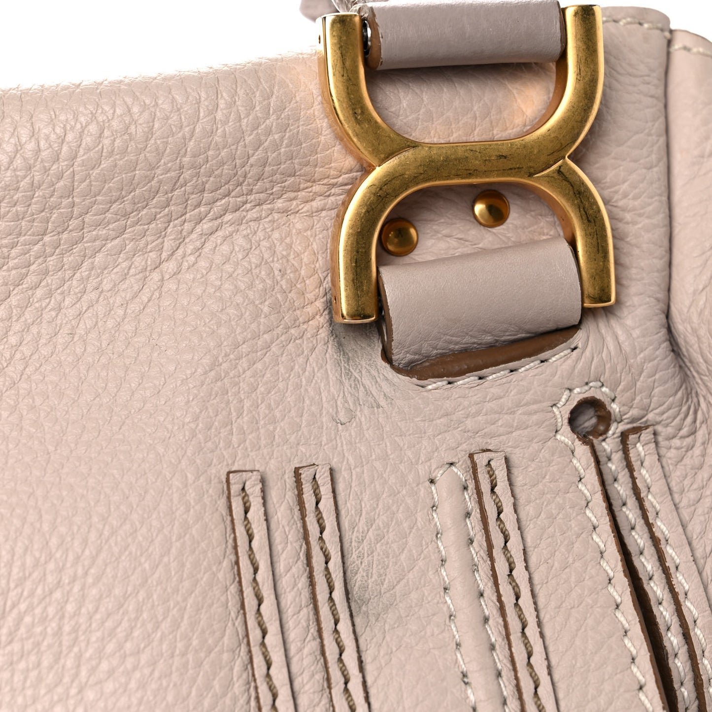 Calfskin Medium Marcie Satchel Blush Nude